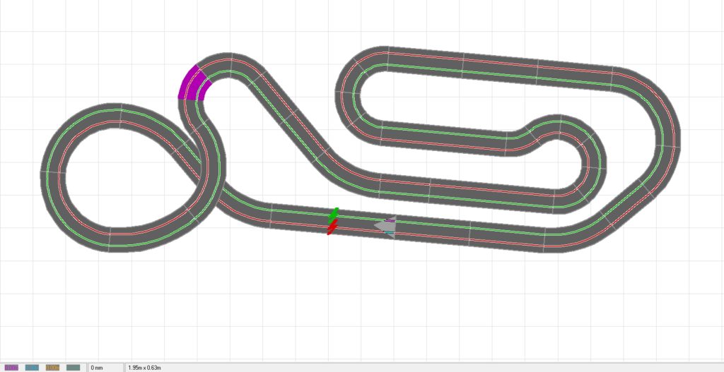 AFX Bahn 210 x 75 cm Variante