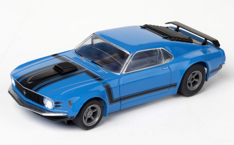 AFX Racing Mustang Boss 302 blau