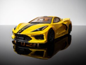 AFX Racing 22013 Corvette C8 Yellow