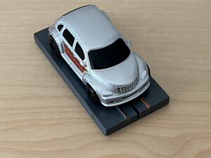 AFX Racing PT Cruiser "Woody Cruiser" silber mit Bulldog Chassis