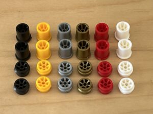 Repro Radsätze für Faller/Aurora AFX G+Plus