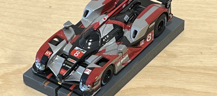 AFX Racing Set Car Audi R18 LMP #8 silver/black/red im Originalbeutel