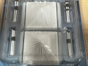 1:64 Zubehör Faltzelt weiss