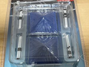 1:64 Zubehör Faltzelt blau