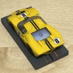 AFX Racing #9075 Ford GT40 Mk II #8 gelb „John Whitmore“ in OVP