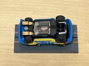 Tomy AFX Rallye Peugeot 205 blau