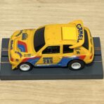 Tomy AFX Rallye Peugeot 205 gelb