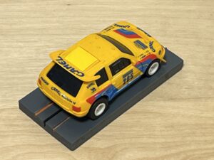 Tomy AFX Rallye Peugeot 205 gelb