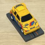 Tomy AFX Rallye Peugeot 205 gelb