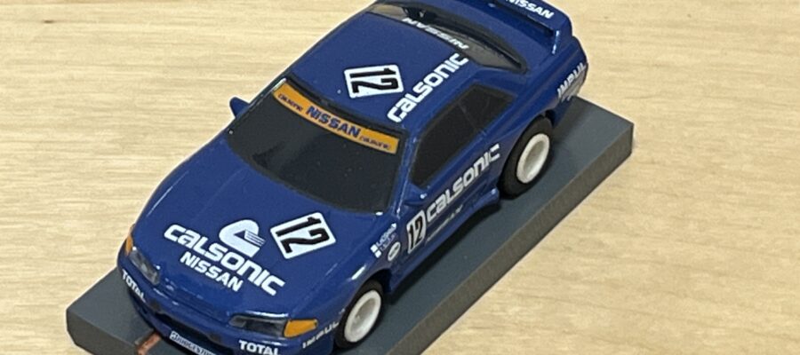 Tomy AFX Nissan GTR #12 'Calsonic' blau (dunkle Farbvariante)