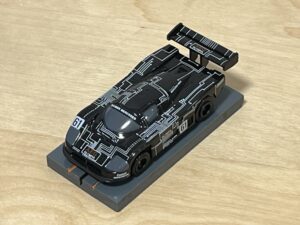 Tomy AFX Sauber-Mercedes C9 #61 'AEG Circuit Board' mit BDR Chassis