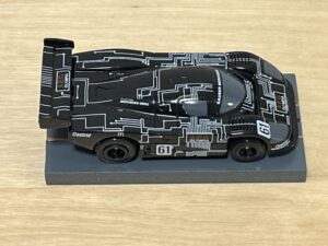 Tomy AFX Sauber-Mercedes C9 #61 'AEG Circuit Board' mit BDR Chassis