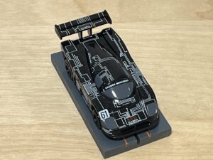 Tomy AFX Sauber-Mercedes C9 #61 'AEG Circuit Board' mit BDR Chassis