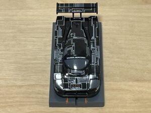 Tomy AFX Sauber-Mercedes C9 #61 'AEG Circuit Board' mit BDR Chassis