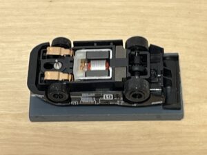 Tomy AFX Sauber-Mercedes C9 #61 'AEG Circuit Board' mit BDR Chassis