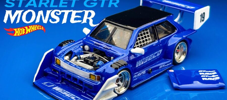 Jakarta DieCast Project - Toyota Starlet Pikes Peak Hillclimb Monster