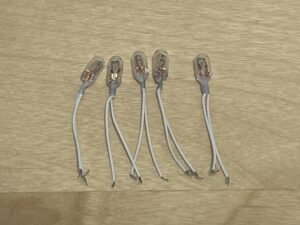 Original Tomy AFX Miniatur-Glühlampen