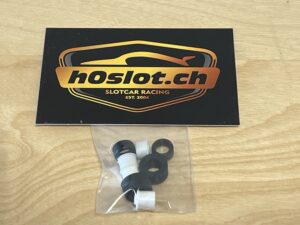 Radsatz Tomy AFX RT/SRT weiss mit Reifen