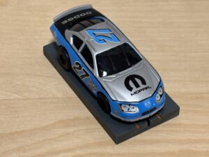 Auto World Super III Nascar #27 silber/blau
