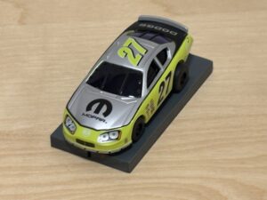 Auto World Super III Nascar #27 lime/silver