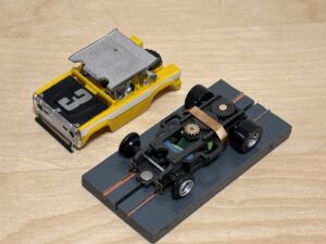 Faller/Aurora AFX Baja Bronco #3 gelb