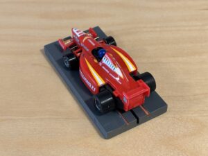 Tyco 440x2 Williams F1 #1 rot "Woody Woodpecker"