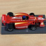 Tyco 440x2 Williams F1 #1 rot "Woody Woodpecker"