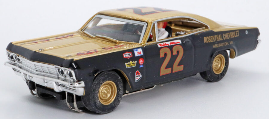 Vincent 1:64 1965 Chevy Impala black/gold #22