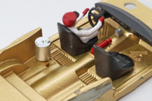 Vincent 1:64 1965 Chevy Impala black/gold #22