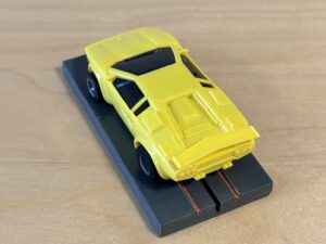 Tyco 440x2 Lamborghini Countach gelb