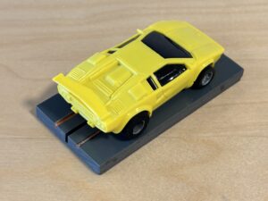 Tyco 440x2 Lamborghini Countach gelb