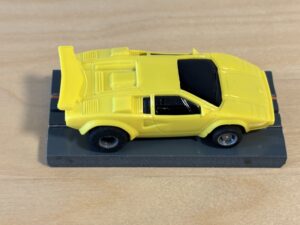 Tyco 440x2 Lamborghini Countach gelb