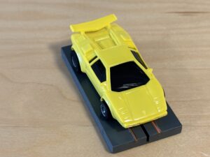 Tyco 440x2 Lamborghini Countach gelb