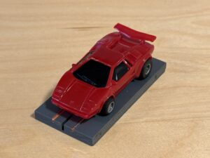 Tyco 440x2 Lamborghini Countach rot