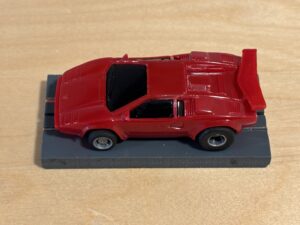 Tyco 440x2 Lamborghini Countach rot