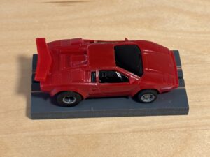 Tyco 440x2 Lamborghini Countach rot