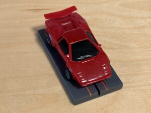 Tyco 440x2 Lamborghini Countach rot