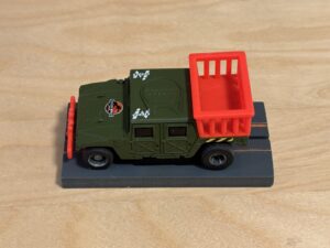 Tyco 440x2 Humvee "The Lost World" - Set Car