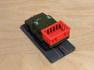 Tyco 440x2 Humvee "The Lost World" - Set Car