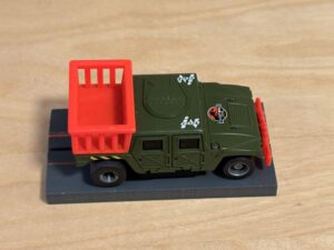 Tyco 440x2 Humvee "The Lost World" - Set Car