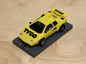 Tyco 440x2 Lamborghini Countach gelb "Tyco"