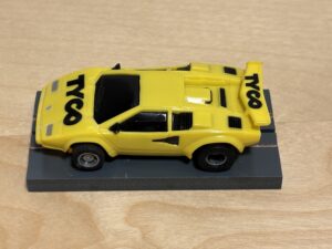 Tyco 440x2 Lamborghini Countach gelb "Tyco"