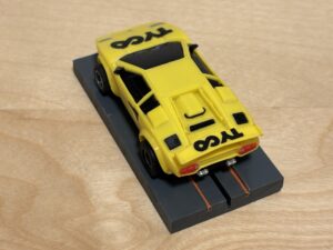 Tyco 440x2 Lamborghini Countach gelb "Tyco"