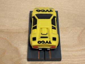 Tyco 440x2 Lamborghini Countach gelb "Tyco"