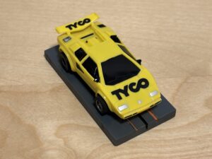 Tyco 440x2 Lamborghini Countach gelb "Tyco"