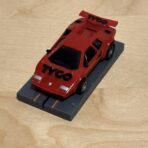 Tyco 440x2 Lamborghini Countach rot "Tyco"