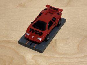 Tyco 440x2 Lamborghini Countach rot "Tyco"