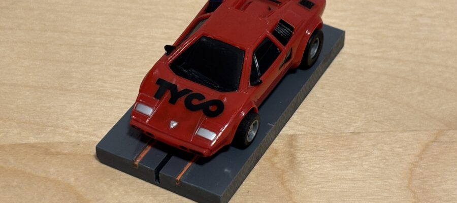 Tyco 440x2 Lamborghini Countach rot "Tyco"