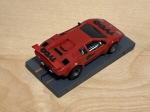 Tyco 440x2 Lamborghini Countach rot "Tyco"
