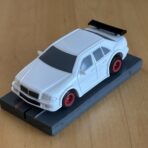 LifeLike/Harden Creek Mercedes DTM weiss mit BDR-Chassis